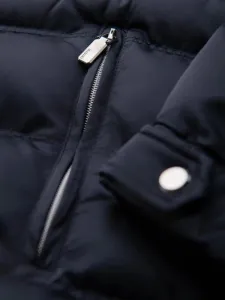 Pánska bomber bunda prešívaná tmavomodrá