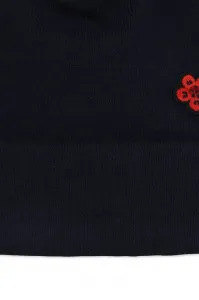 Detská čiapka s prímesou vlny Kenzo Kids