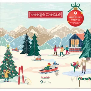 Yankee Candle Christmas Collection 9 Votive Candles darčeková sada