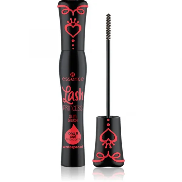 essence Lash PRINCESS Slim Brush vodeodolná riasenka pre predĺženie rias 12 ml
