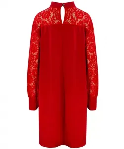 Pri Women's Decorative Lace Midi Dress