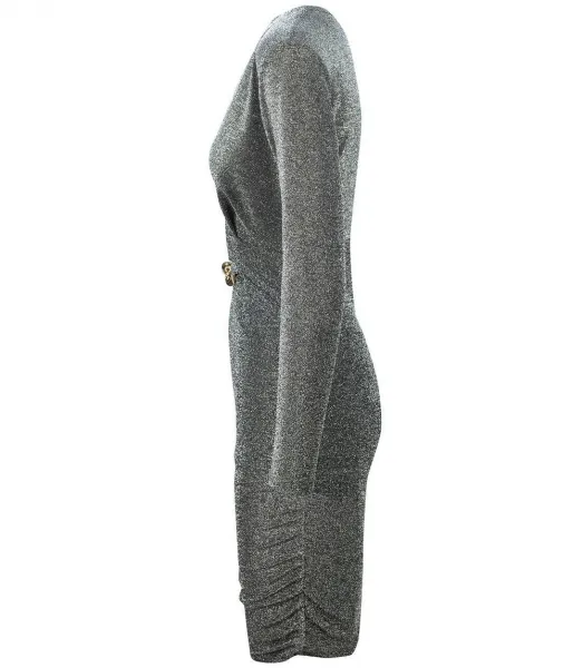 Pri Pencil dress with a glittery sheen