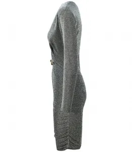 Pri Pencil dress with a glittery sheen