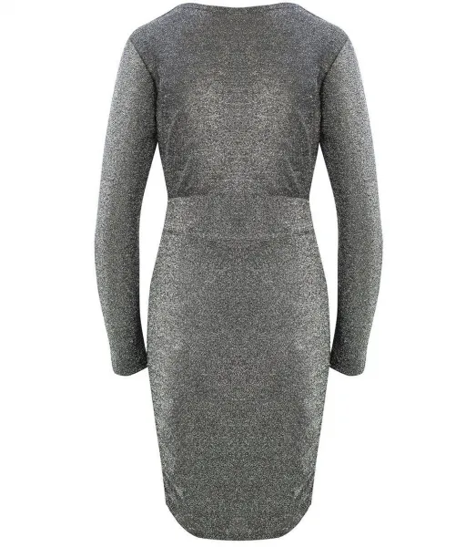 Pri Pencil dress with a glittery sheen