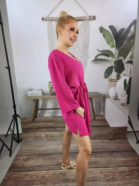 Pri Beautiful loose asymmetric mini dress