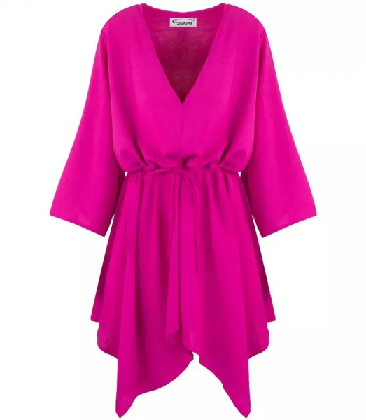 Pri Beautiful loose asymmetric mini dress