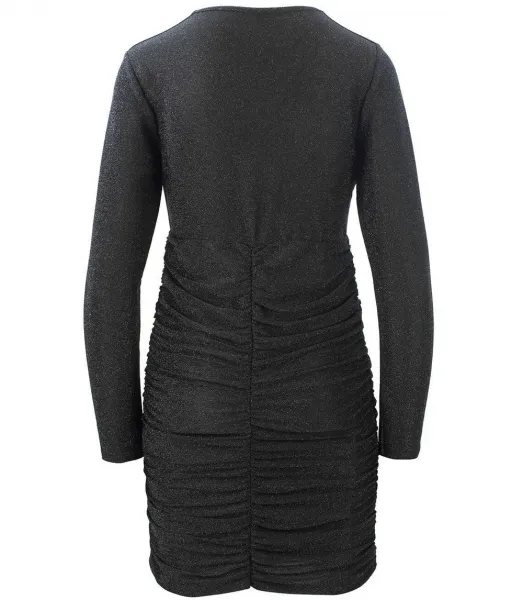 Pri MINI dress glitter glitter creases