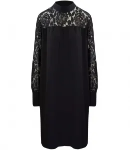 Pri Women's Decorative Lace Midi Dress