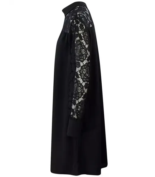 Pri Women's Decorative Lace Midi Dress