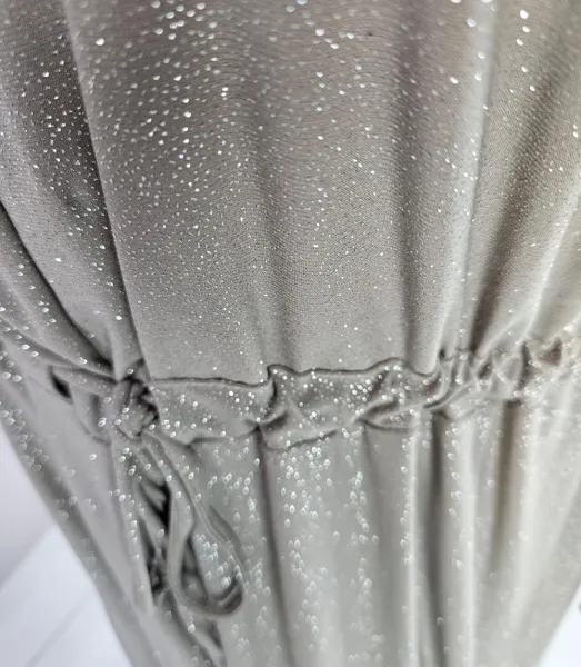 Pri Beautiful loose mini asymmetrical glitter dress OPALINA