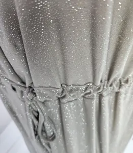 Pri Beautiful loose mini asymmetrical glitter dress OPALINA