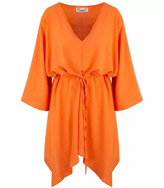 Pri Beautiful loose asymmetric mini dress