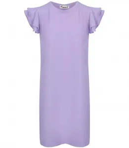 Pri Cotton simple dress with frills