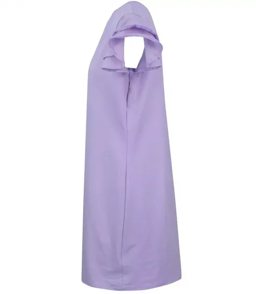 Pri Cotton simple dress with frills