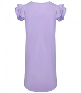 Pri Cotton simple dress with frills
