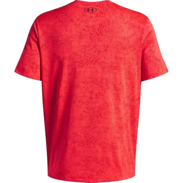 Under Armour TECH TEE PIXELATE Pánske športové tričko, červená, veľkosť