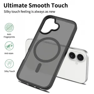 JP MagFit Colour MagSafe obal s N52 magnetom, iPhone 17, čierny