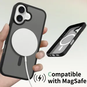 JP MagFit Colour MagSafe obal s N52 magnetom, iPhone 17, čierny