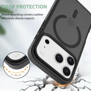 JP MagFit Colour MagSafe obal s N52 magnetom, iPhone 17 Pro, čierny