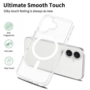 JP MagFit Colour MagSafe obal s N52 magnetom, iPhone 17, biely