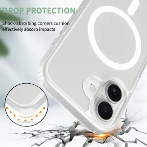 JP MagFit Colour MagSafe obal s N52 magnetom, iPhone 17, biely