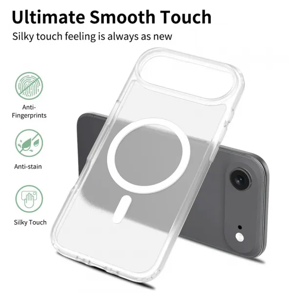 JP MagFit Colour MagSafe obal s N52 magnetom, iPhone Air, biely