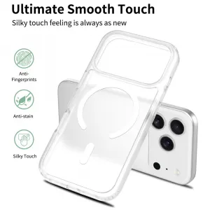 JP MagFit Colour MagSafe obal s N52 magnetom, iPhone 17 Pro, biely