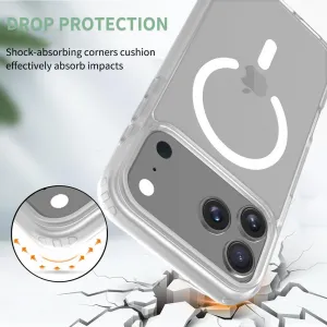 JP MagFit Colour MagSafe obal s N52 magnetom, iPhone 17 Pro Max, biely