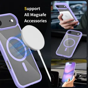 JP MagFit Clear MagSafe obal s N52 magnetom, iPhone Air, fialový