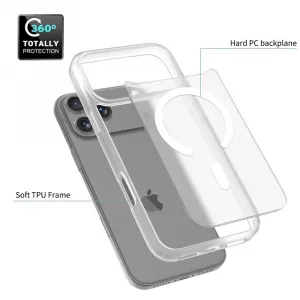 JP MagFit Colour MagSafe obal s N52 magnetom, iPhone 17 Pro Max, biely