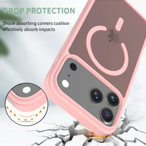 JP MagFit Colour MagSafe obal s N52 magnetom, iPhone 17 Pro Max, svetlo ružový