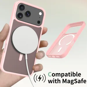 JP MagFit Colour MagSafe obal s N52 magnetom, iPhone 17 Pro Max, svetlo ružový