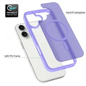 JP MagFit Colour MagSafe obal s N52 magnetom, iPhone 17, fialový
