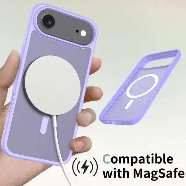 JP MagFit Colour MagSafe obal s N52 magnetom, iPhone Air, fialový