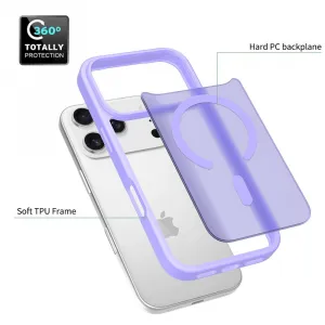 JP MagFit Colour MagSafe obal s N52 magnetom, iPhone 17 Pro, fialový
