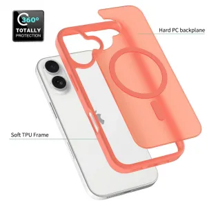 JP MagFit Colour MagSafe obal s N52 magnetom, iPhone 17, oranžový