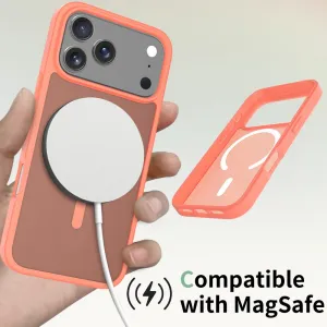 JP MagFit Colour MagSafe obal s N52 magnetom, iPhone 17 Pro Max, oranžový