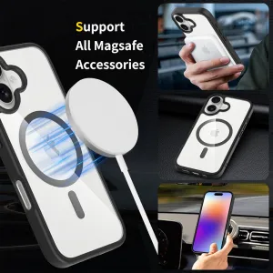 JP MagFit Clear MagSafe obal s N52 magnetom, iPhone 17, čierny
