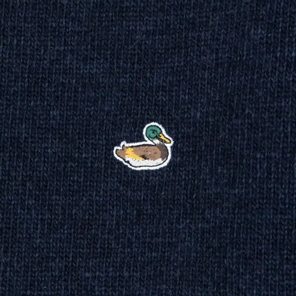 Edmmond Studios Duck Patch Sweater "Navy" (325-60-01590)