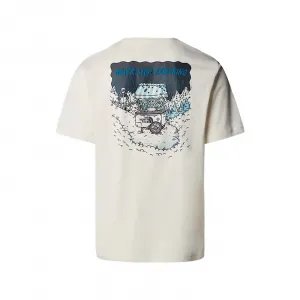 The North Face Power Days Relaxed Tee "White Dune" (NF0A8E4DQLI)