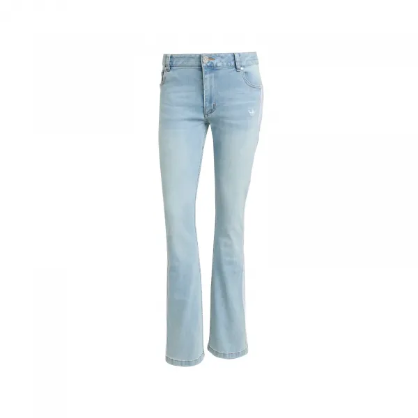 adidas Adilenium Season 4 Teamgeist Slim Denim Pants W "Light Blue" (KE9801)