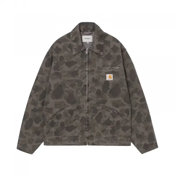 Carhartt WIP Duck Dertoit Jacket "Camo Duck Green Prophyry" (I034281-3ELGD)