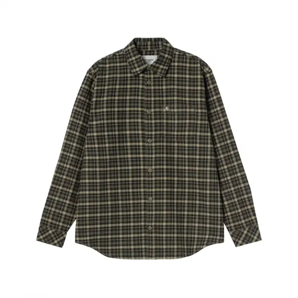 Carhartt WIP L/S Widmark Shirt "Widmark Check Cypress" (I035326-35OXX)
