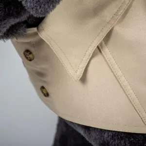 DUVO+ elegantná vesta pre psov S 40cm béžová