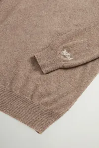 Sveter Woolrich Lambswool Crewneck Mocha Meringue