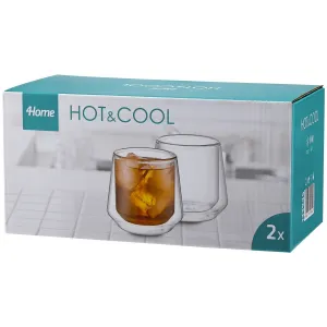 4Home Termo pohár na whisky Hot&Cool 340 ml, 2 ks