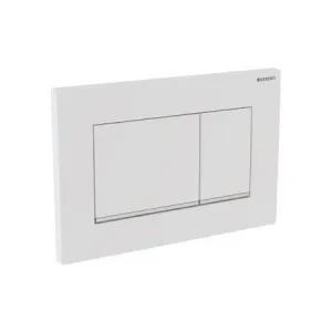 GEBERIT SIGMA30 ovládacie tlačítko, biela lesk/chróm 115.883.KJ.1