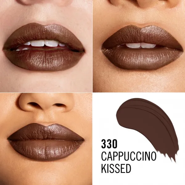 Rimmel Lasting Finish dlhotrvajúci rúž odtieň 330 Cappuccino Kissed 4 g