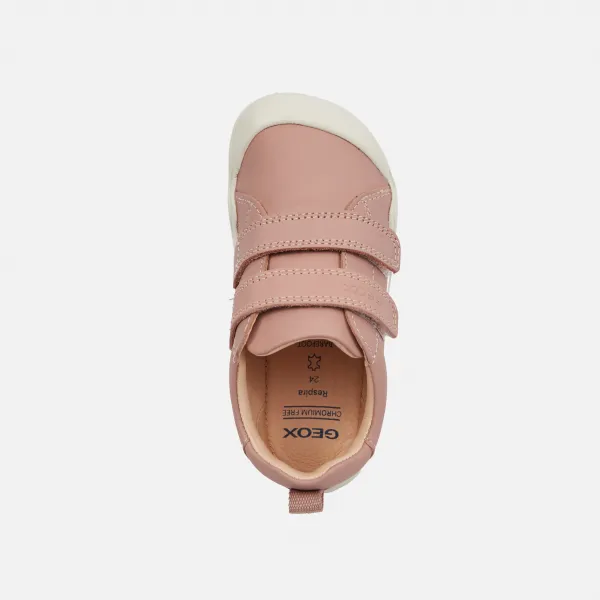 Old Pink Girls' Barefoot Sneakers Geox Steppieup - Girls