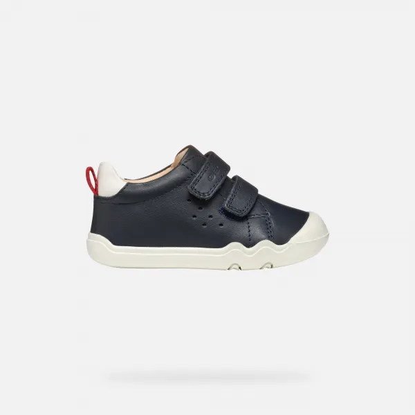 Dark Blue Boys' Barefoot Sneakers Geox Steppieup - Boys